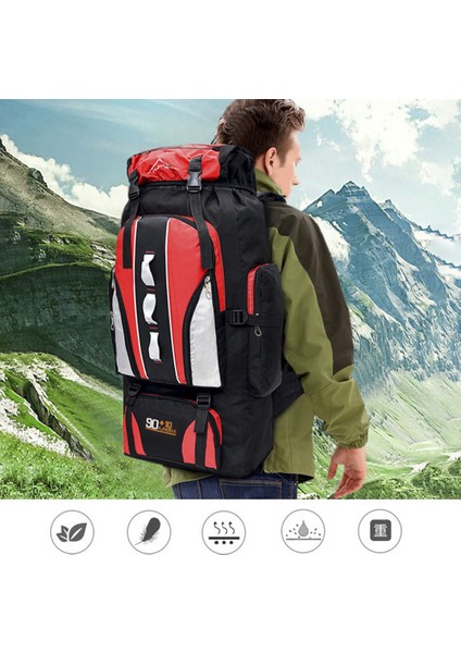 100L Büyük Kapasiteli Dağcılık Çantası (Yurt Dışından) fırsatları