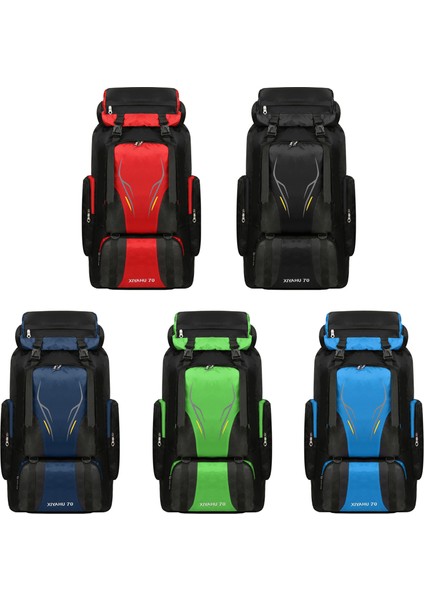 70L Büyük Kapasiteli Çoklu Cebeli Yürüyüş Çantası (Yurt Dışından)