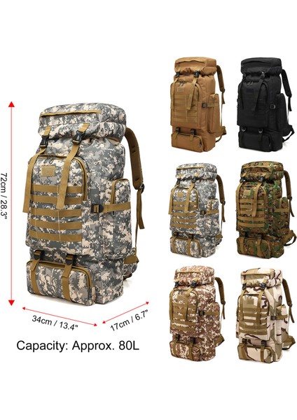 Kamuflajlı Dalı Molle Tırmanma Çantası (Yurt Dışından) modelleri