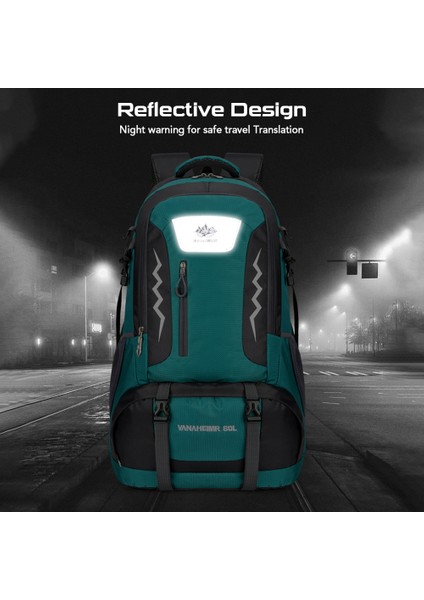 Erkek ve Kadınlar Için 60L Suya Dalı Yürüyüş Çantası (Yurt Dışından) indirimleri