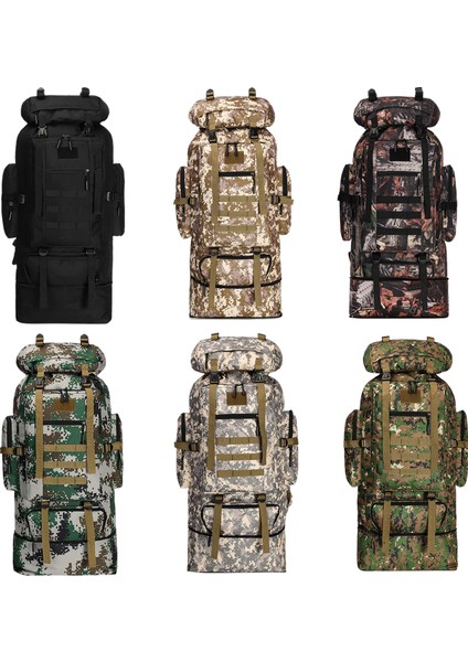 100L Su Geçirmez Genişletilebilir Açık Hava Yürüyüş Çantası (Yurt Dışından)