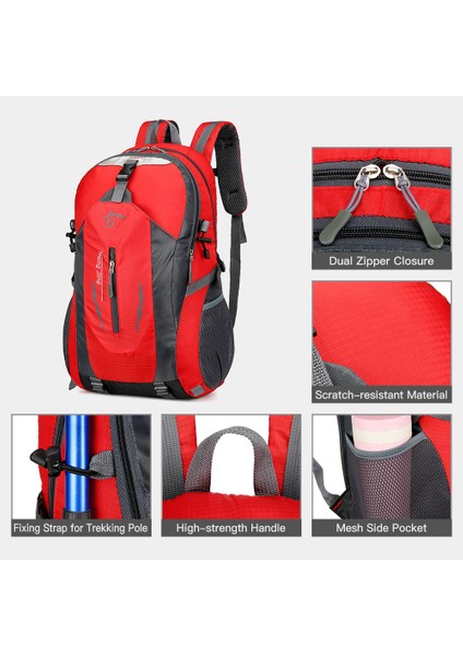 40L Suya Dalı Hafif Dağcılık Çantası (Yurt Dışından) fırsatları