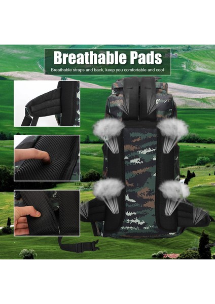 Çevre Seyahati Için Büyük Kapasiteli Molle Çantası (Yurt Dışından) fırsatları