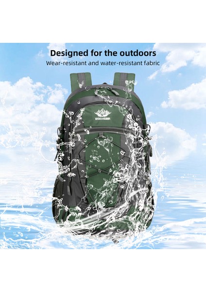 Erkek Yürüyüş Çantası Çoklu Bölmeli Suya Dalı (Yurt Dışından) modelleri