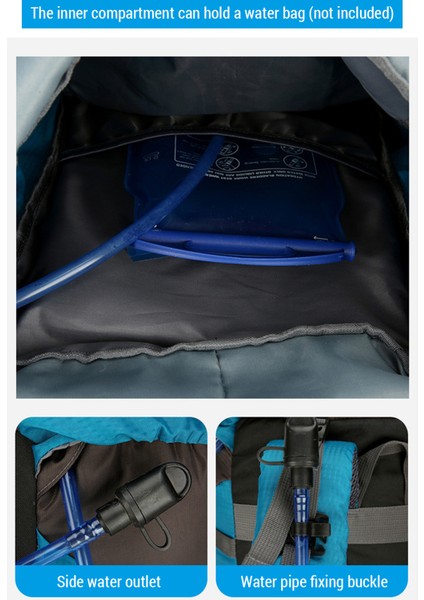 70L Büyük Kapasiteli Dağcılık Çantası (Yurt Dışından) modelleri