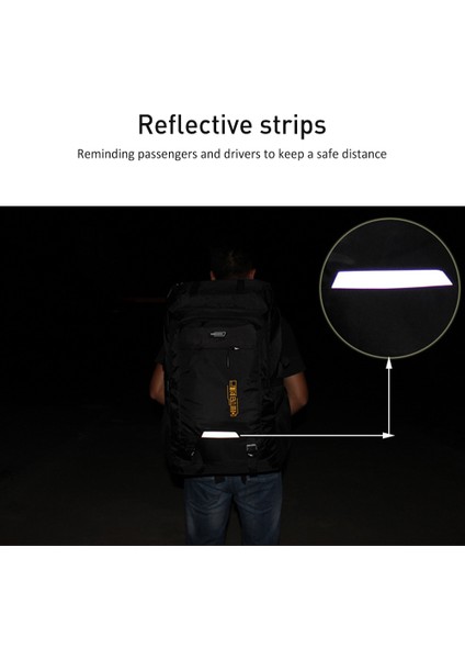 80L Su Geçirmez Büyük Kapasiteli Dağcılık Sırt Çantası (Yurt Dışından) fiyatları