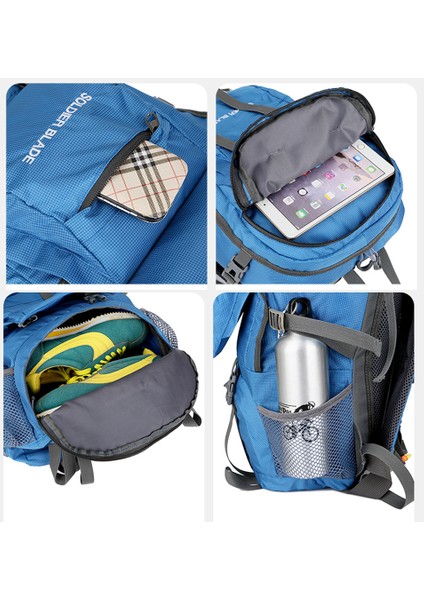 50L Su Geçirmez Büyük Kapasiteli Dağcılık Çantası (Yurt Dışından) fiyatları