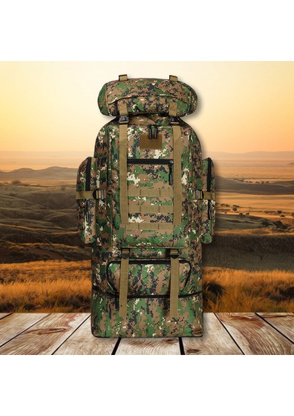 100L Su Geçirmez Genişletilebilir Outdoor Yürüyüş Çantası (Yurt Dışından) indirimleri