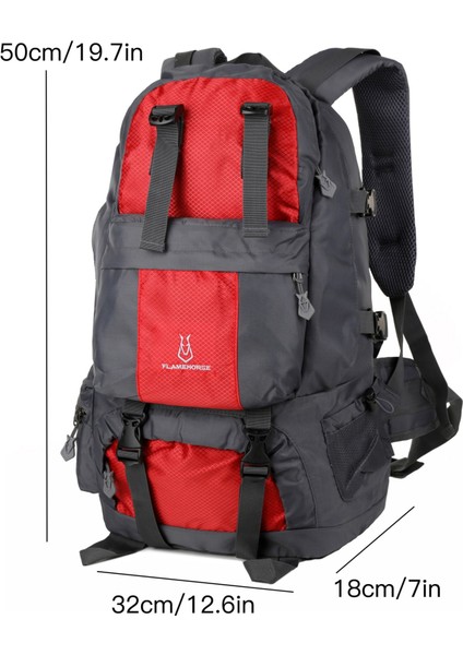 50L Seyahat Sırt Çantası Büyük Kapasiteli Çoklu Cepli (Yurt Dışından) fiyatları