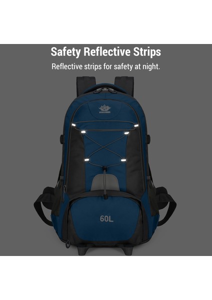 60L Antisapanç Çoklu Depolama Yürüyüş Çantası (Yurt Dışından) fiyatları