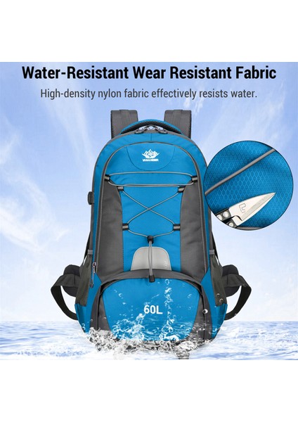 60L Antisapanç Çoklu Depolama Yürüyüş Çantası (Yurt Dışından) fırsatları
