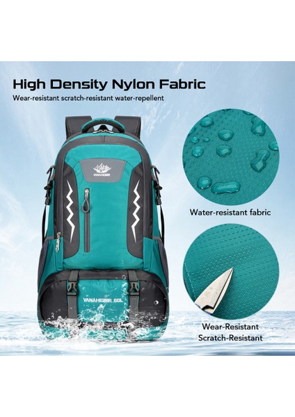 60L Suya Dalı Yürüyüş Çantası (Yurt Dışından) fiyatları