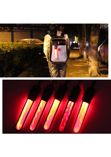 Yansıtıcı LED Canta Etiketi Bandı Yüksek Görünürlükli Güvenlik Ekipmanı (Yurt Dışından) indirimleri