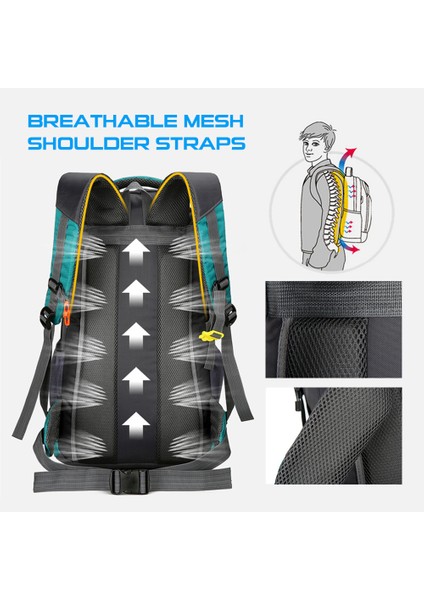 60L Suya Dalı Erkek ve Kadınlar Için Yürüyüş Çantası (Yurt Dışından) indirimleri