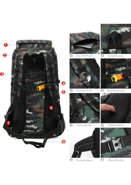 Çevreye Yönelik Büyük Kapasiteli Molle Çantası (Yurt Dışından) modelleri