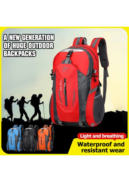 40L Suya Dalı Hafif Erkek ve Kadınlar Için Yürüyüş Çantası (Yurt Dışından) fiyatları