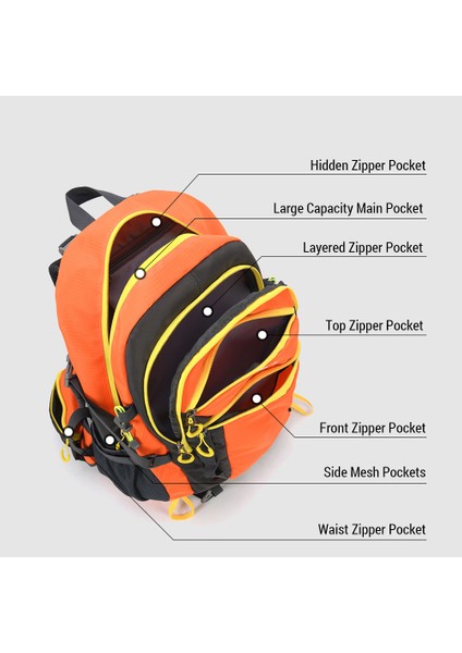 40L Su Geçirmez Outdoor Yürüyüş Çantası (Yurt Dışından) fırsatları