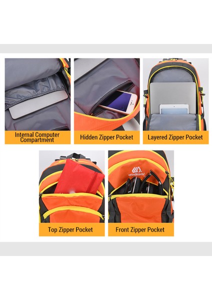 40L Su Geçirmez Outdoor Yürüyüş Çantası (Yurt Dışından) indirimleri