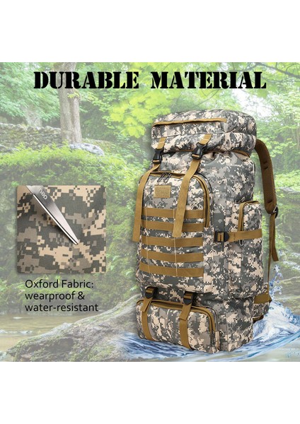Kamuflajlı Dalı Outdoor Yürüyüş Çantası (Yurt Dışından)