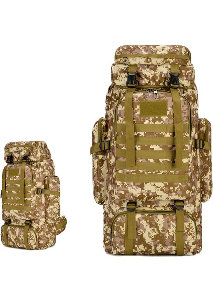 56 - 75L Büyük Yürüyüş Çantası Su Geçirmez Seyahat Çantası (Yurt Dışından) modelleri