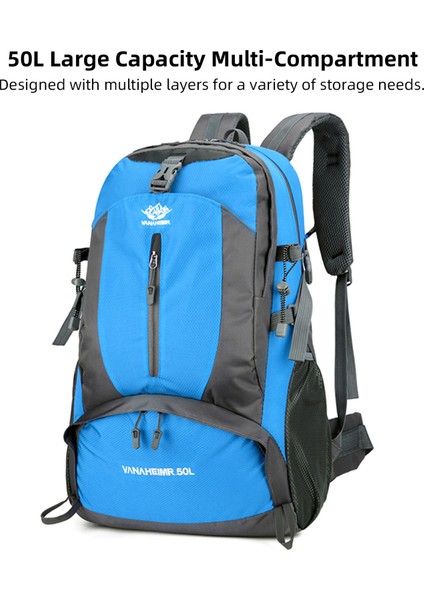 50L Yürüyüş Çantası Çoklu Depolama Sugeçirmez (Yurt Dışından) modelleri