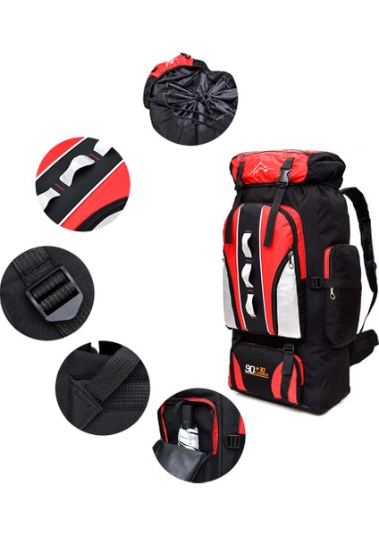 100L Büyük Kapasiteli Dağcılık Çantası (Yurt Dışından) fiyatları