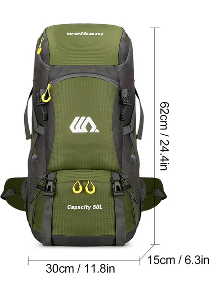50 Litrelik Su Ile Yürüyüş Çantası Açık Hava (Yurt Dışından) fırsatları