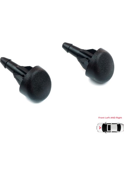 BSP528 Renault Clio MK2 İçin 2 Adet Ön Cam Su Fıskiyesi 7700413545