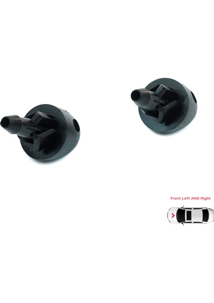 BSP528 Renault Clio MK2 İçin 2 Adet Ön Cam Su Fıskiyesi 7700413545