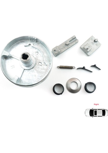 BGE513 Mercedes Vito Viano W639 Sprinter MK2 VW Crafter için Sağ Kolçak Tamir Seti