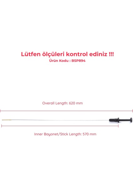 Otomotiv BSP894 Peugeot Citroen 1.6 L 16V Için Yağ Ölçüm Çubuğu 117488 fiyatları