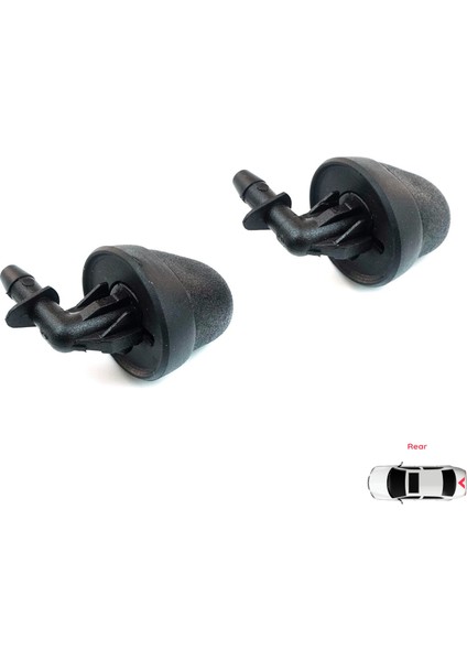 BSP531 Renault Trafic Laguna Kangoo İçin 2 Adet Arka Cam Su Fıskiyesi