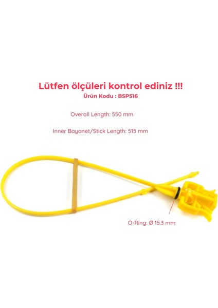 Renault Master MK2 1998-2010 İçin Motor Yağı Ölçüm Çubuğu fiyatları