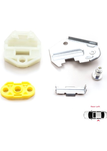 Vectra İçin Cam Mekanizması Tamir Klips ve Bağlantı Metal Parçası