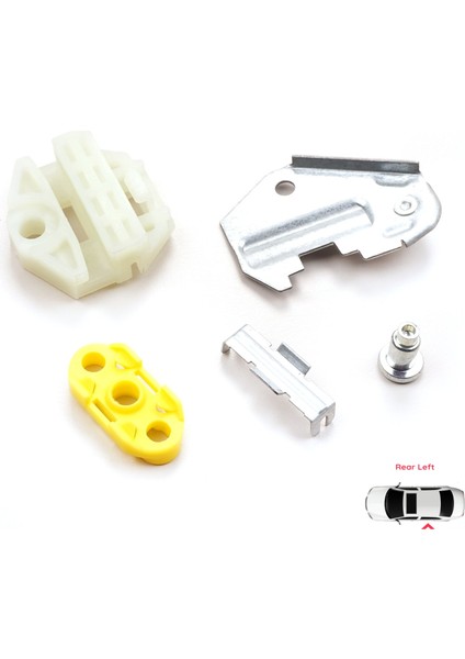 Vectra İçin Cam Mekanizması Tamir Klips ve Bağlantı Metal Parçası modelleri