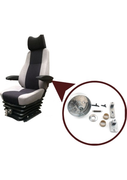 BGE15 Mercedes Vito Viano W639 Sprinter MK2 VW Crafter için Sol Kolçak Tamir Seti fiyatları