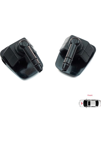 BSP532 Fiat Peugeot Citroen İçin 2 Adet Ön Cam Su Fıskiyesi 735277664