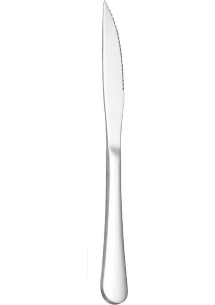 1010 Çelik 22,8 cm Gümüş Sofra Biftek Et Kesme Bıçağı CIN997BY