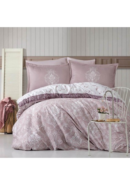 Saten Nevresim Takımı Ç.K.(70 x 70) Rodısa V1 Pembe
