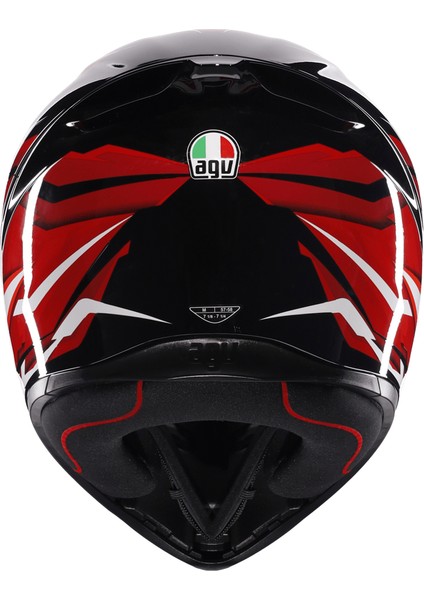 Kask/k1 S Lıon Black/red/whıte Configuration
