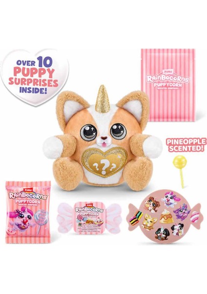 Rainbocorns Puppycorn Koku Sürprizi Sürpriz Paket S8 Pembe RAR27000-P