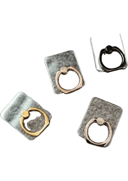 Cep Telefonu Halka Tutucu Telefon Hücresel Destek Aksesuarları Telefon Parmak Standı Tutucu Soket Telefon Cep Telefonları Için Renk:kare (Yurt Dışından)