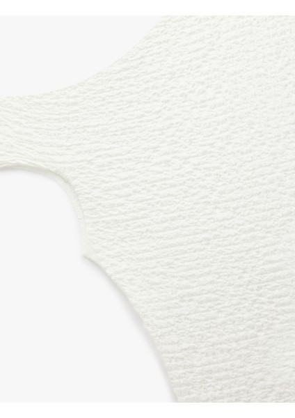Bürümcük Kolsuz Slim Fit Asimetrik Bluz modelleri