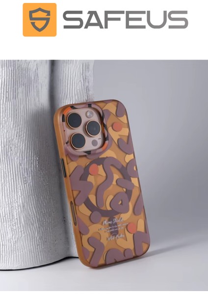 Grafitty Serisi Sert Magsafe Özellikli Premium Kılıf