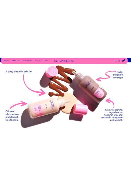Daydream Screen Tinted Veil - Renkli Nemlendirici Krem SPF50 V2 - 50 ml