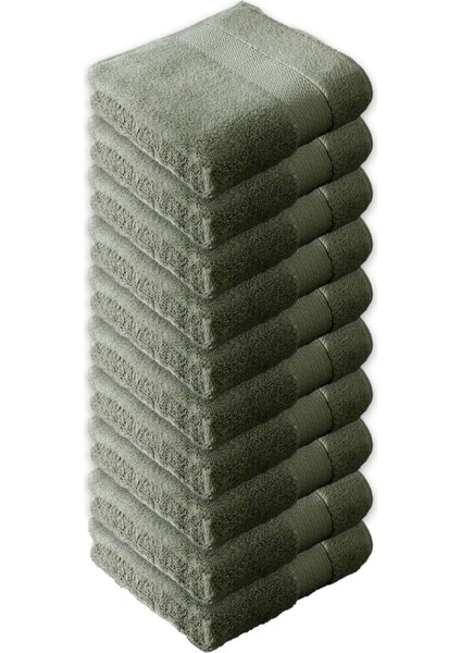 Woven Havlu 10'lu 50 x 90 cm Yeşil