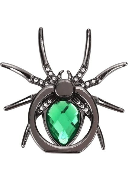 Evrensel Cep Telefonu Tutucu Örümcek Parmak Halka Tutucu iPhone Samsung Huawei Xiaomi 360 Derece Döndürme Desteği Telefon Renk:yeşil (Yurt Dışından)