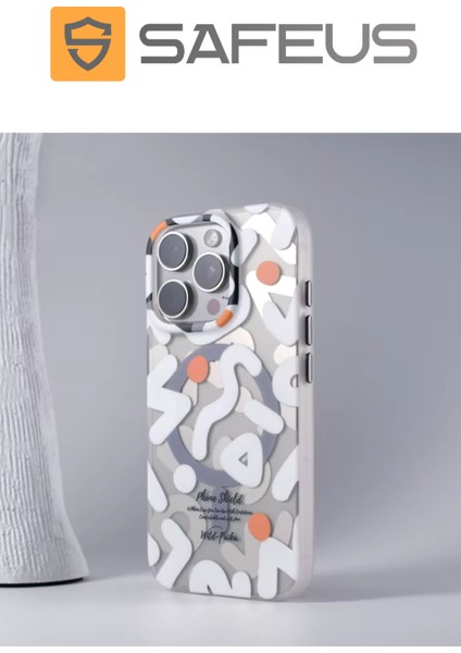 Grafitty Serisi Sert Magsafe Özellikli Premium Kılıf