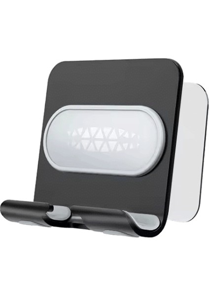 Duvara Monte Cep Telefonu Tutucu - Banyo Yatak Odası Mutfak Veya Yurt Için Ayna Ayarlanabilir Cep Telefonu Standı, iPhone Samsung Xiaomi Içinrenk:gümüş Gri (Yurt Dışından)