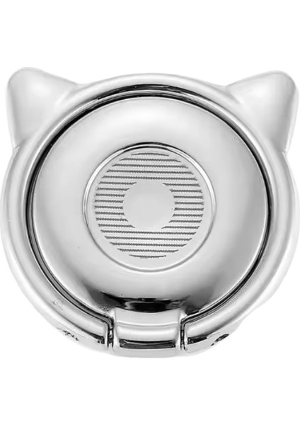 Lüks Spin Telefon Tutucu Yüzük Kawaii Karikatür Kedi 360 ° Dönen Metal Parmak Yüzük Akıllı Telefon Braketi Toka Mobil Masaüstü Standı Renk:06 (Yurt Dışından)